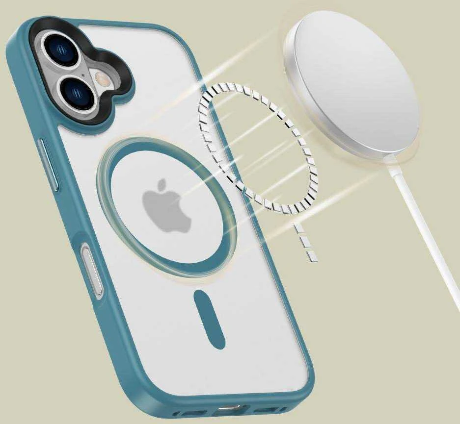 Dėklas Apple iPhone 16 Tech-Protect Magmat MagSafe Matte Teal