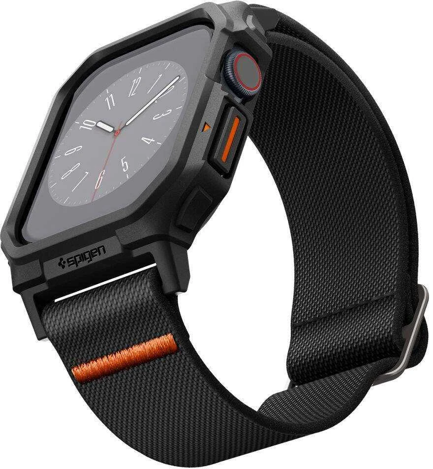 Spigen Lite Fit Pro, matte juodos spalvos – Apple Watch 11/10 46mm