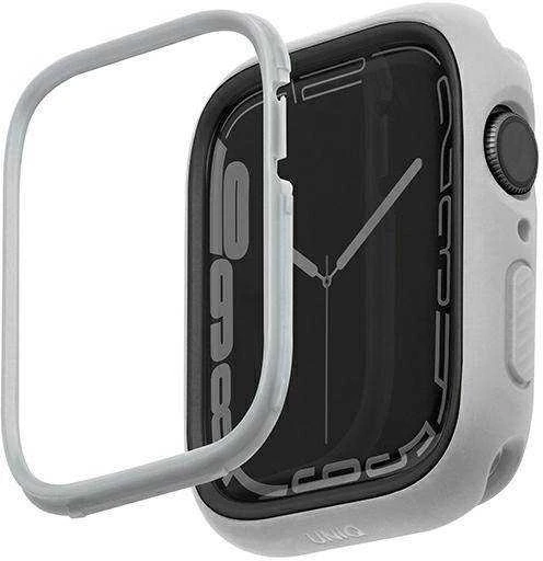 Dėklas Uniq Išmaniojo laikrodžio Apple Watch 4/5/6/7/8/SE ekrano rėmelis, Pilkos spalvos, 40/41mm
