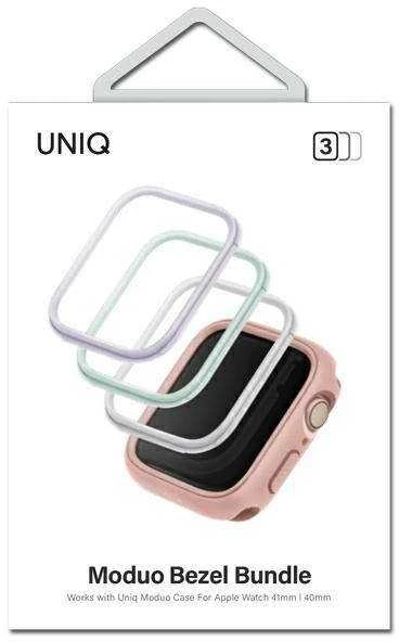 Uniq Išmaniojo laikrodžio Apple Watch 4/5/6/7/8/SE ekrano rėmelis, 40/41mm