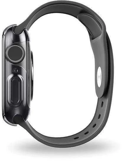 Išmaniojo laikrodžio Apple 4/5 apsauginis ekrano rėmelis, Sidabrinės spalvos, 44mm
