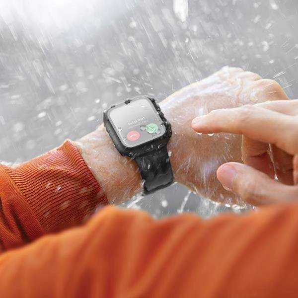 UNIQ Nautic Dėklas Apple Watch Series 7/8 41mm dove clear