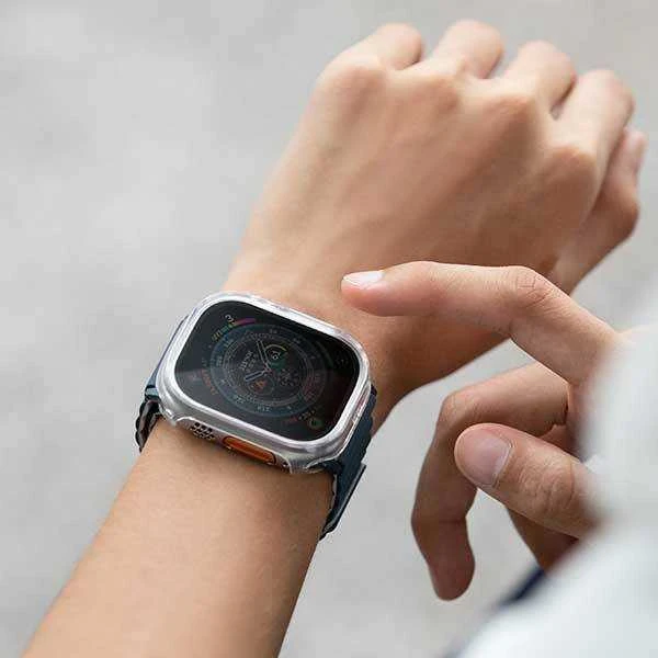 UNIQ Garde Dėklas Apple Watch Ultra /Ultra 2/ Ultra 3 49 mm. smoked pilkos spalvos