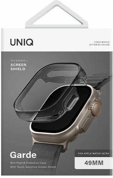 UNIQ Garde Dėklas Apple Watch Ultra /Ultra 2/ Ultra 3 49 mm. smoked pilkos spalvos