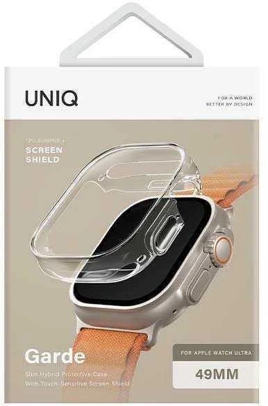 UNIQ dėklas Garde Apple Watch Ultra/Ultra2 49mm skaidrus