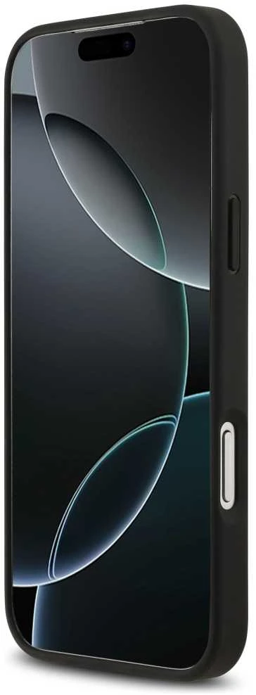 Dėklas Aston Martin HC Kevlar Counter Design MagSafe skirtas Apple iPhone 17 Pro Max juodos spalvos