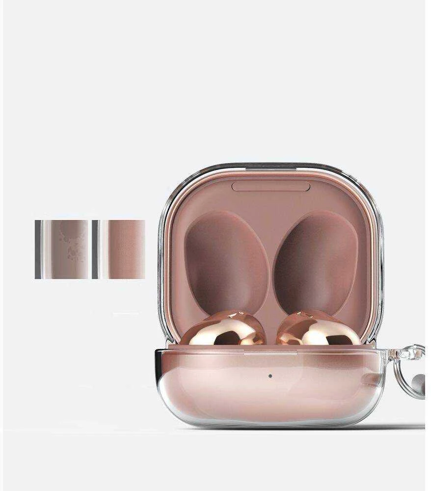 Dėklas ausinėms Samsung Galaxy Buds Live / Pro Ringke Hinge Clear skaidrus