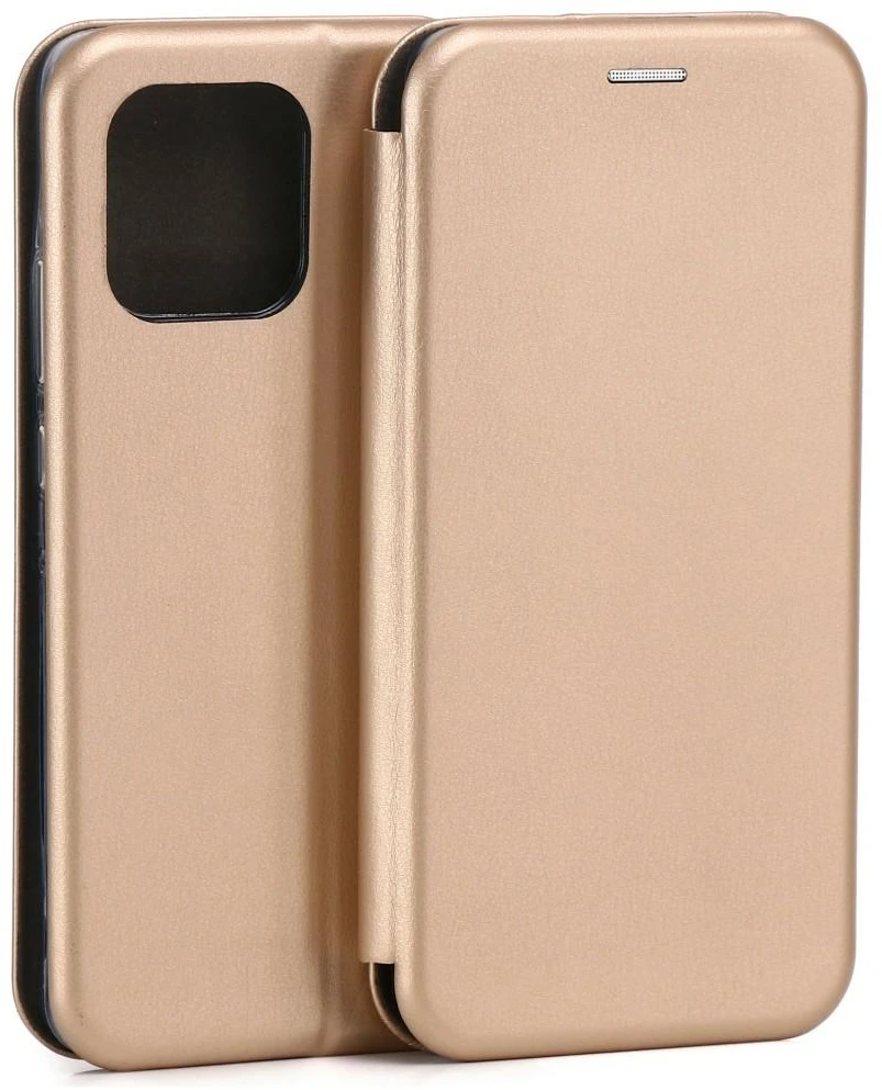 Dėklas Beline Book Magnetic Moto G86 Power 5G auksinis