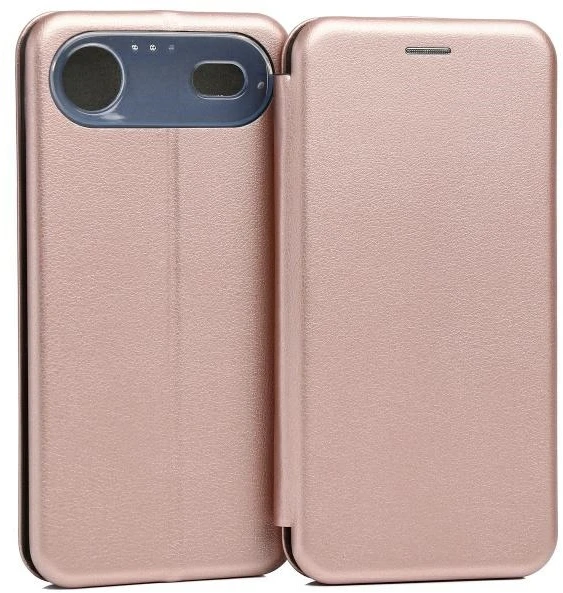 Dėklas Beline Book Magnetic Apple iPhone Air rose auksinis