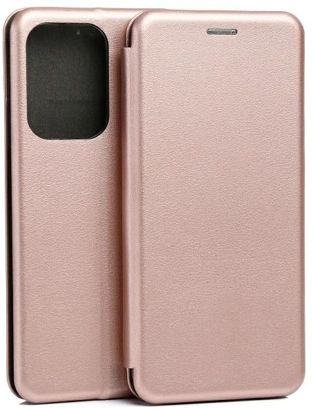 Dėklas Beline Book Magnetic Oppo RENO 13 Pro rose auksinis