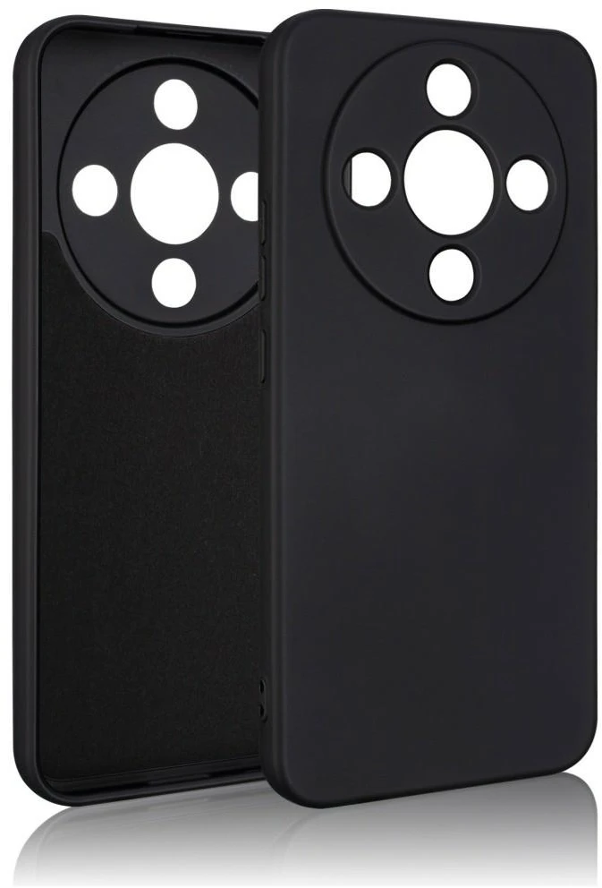 Dėklas Beline Silicone Honor Magic 8 Lite juodos spalvos