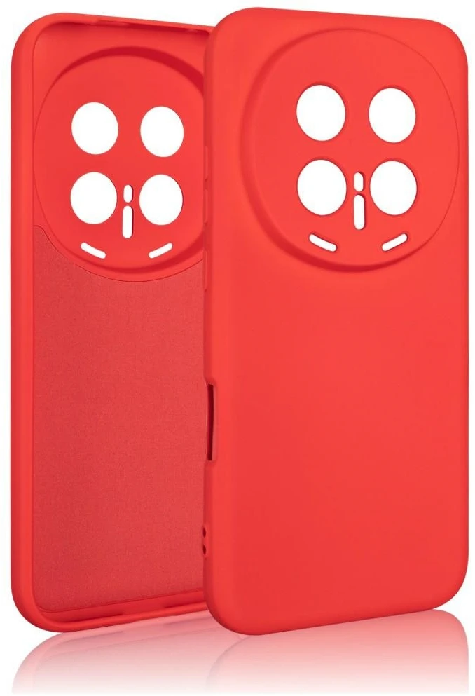 Dėklas Beline Silicone Honor Magic 8 Pro raudonos spalvos