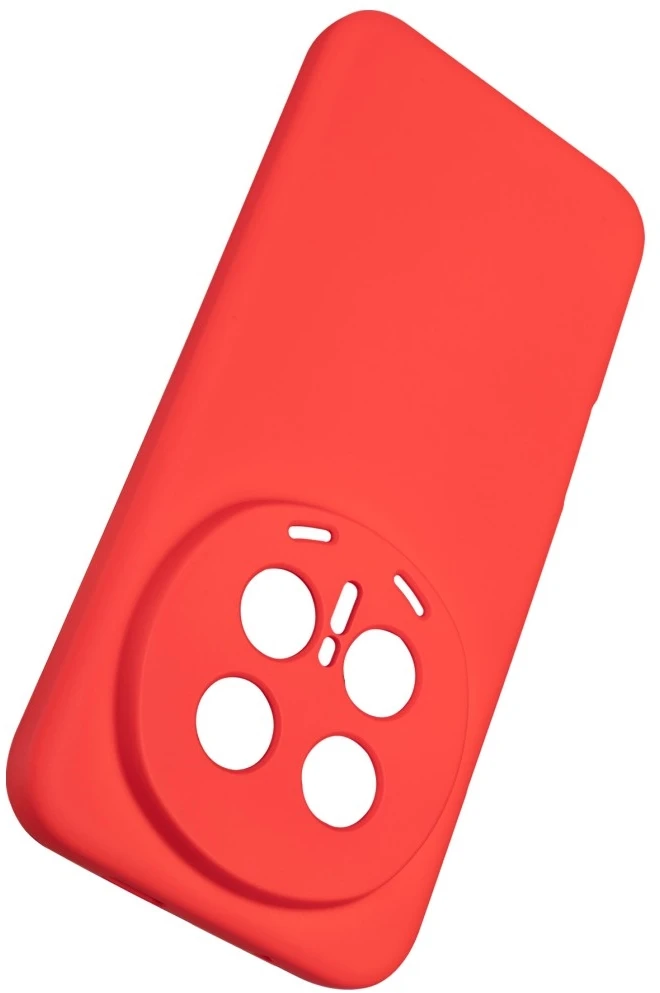 Dėklas Beline Silicone Honor Magic 8 Pro raudonos spalvos