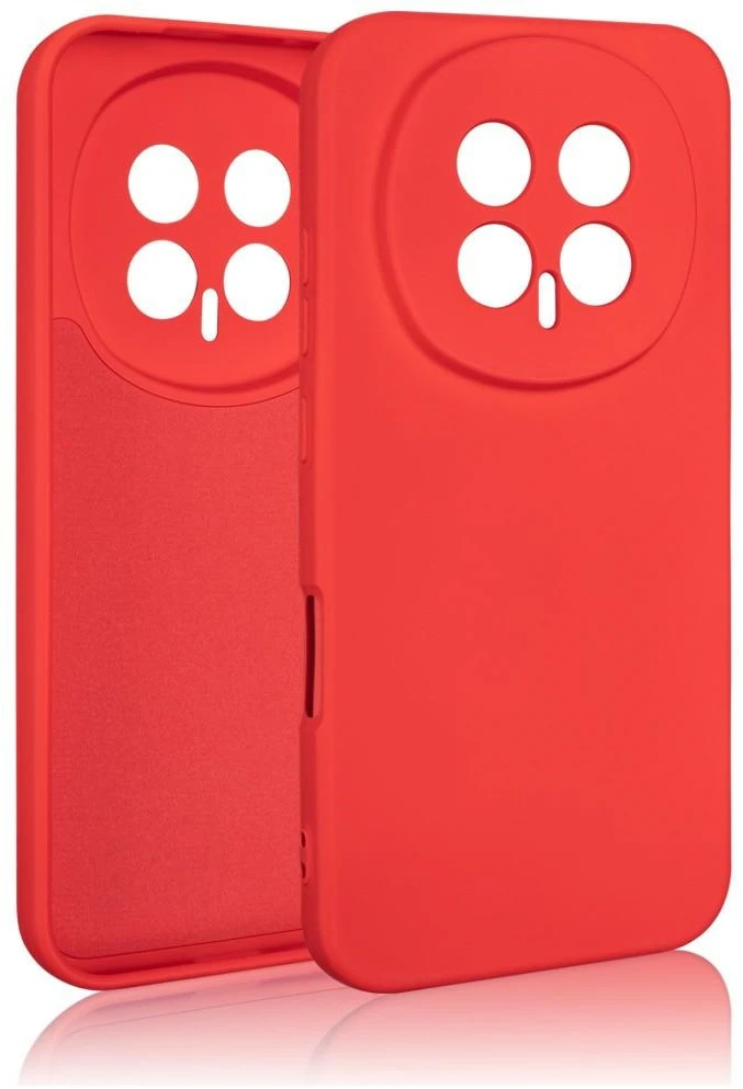 Dėklas Beline Silicone Honor Magic 8 raudonos spalvos
