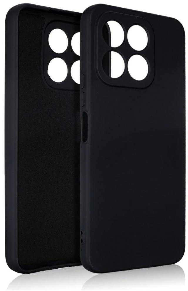 Dėklas Beline Silicone Honor X6b juodos spalvos