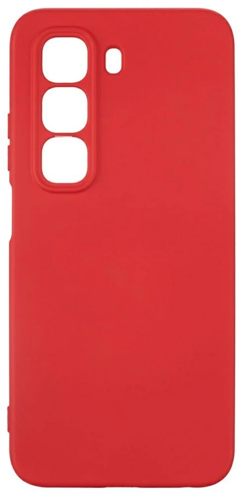 Dėklas Beline Silicone Infinix Hot 50 raudonos spalvos