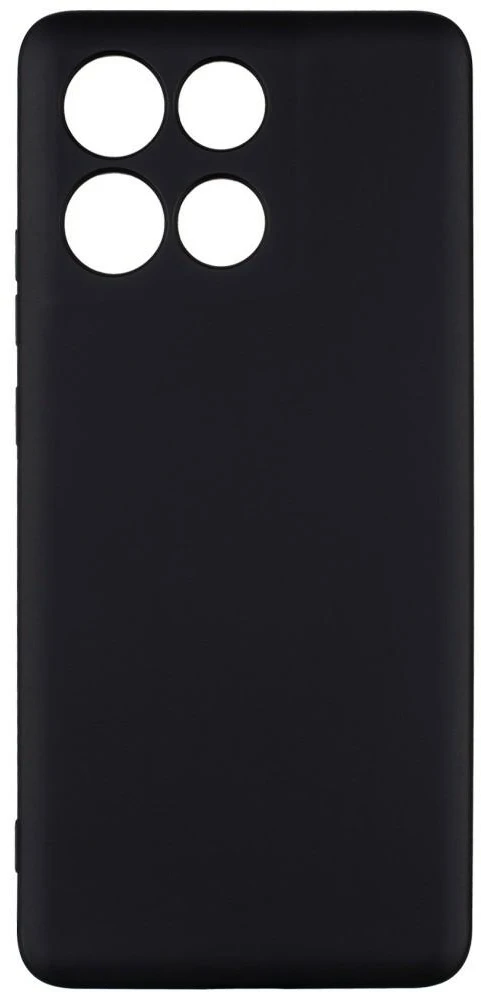 Dėklas Beline Silicone Moto G86 Power 5G juodos spalvos