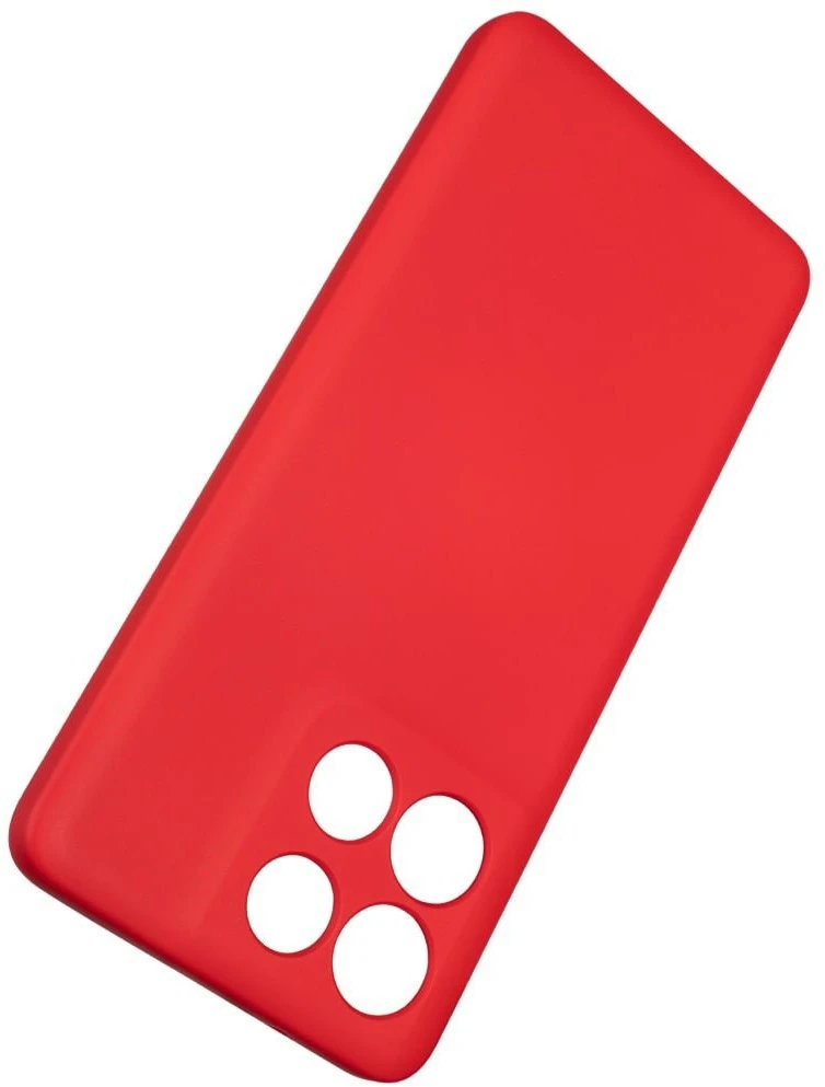 Dėklas Beline Silicone Moto G86 Power 5G red