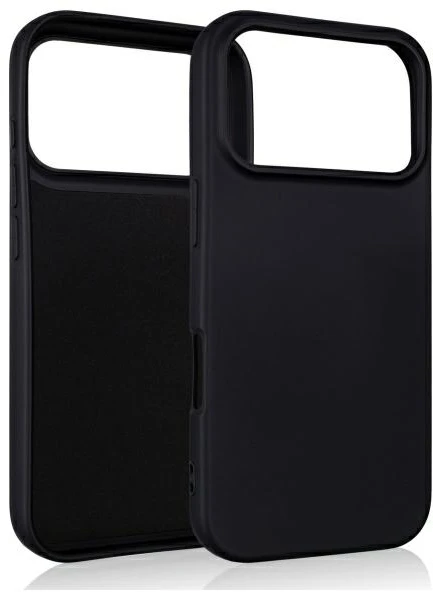 Beline Silicone Dėklas Apple iPhone 17 Pro juodos spalvos