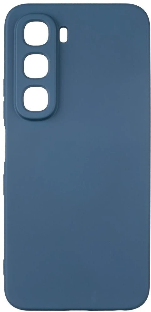 Dėklas Beline Silicone skirtas Infinix Hot 60 5G mėlynos spalvos