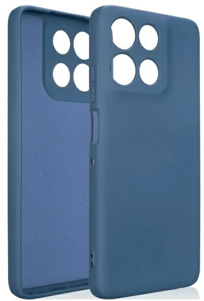 Dėklas Beline Silicone Motorola Moto G56 5G mėlynas
