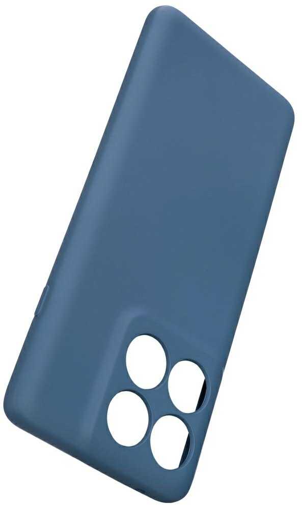 Dėklas Beline Silicone, skirtas Motorola Edge 60 Pro, mėlynos spalvos