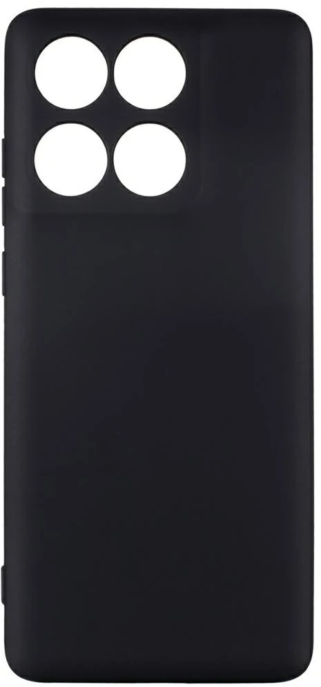 Dėklas Beline Silicone skirtas Motorola Edge 60 juodos spalvos
