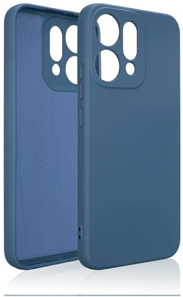 Dėklas Beline Silicone Oppo Reno 14 mėlynas