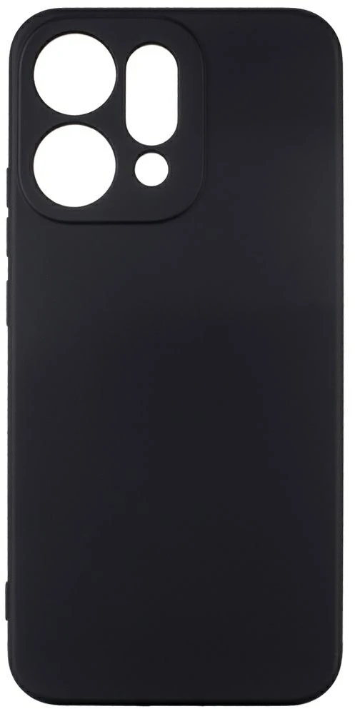 Dėklas Beline Silicone Oppo Reno 14 juodos spalvos