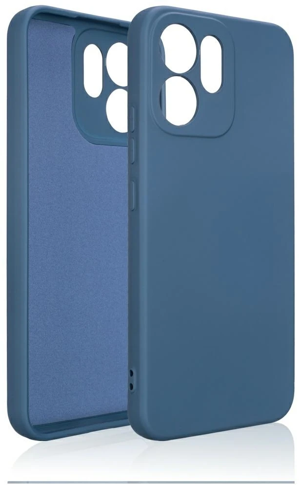 Dėklas Beline Silicone Oppo Reno 14F mėlynas