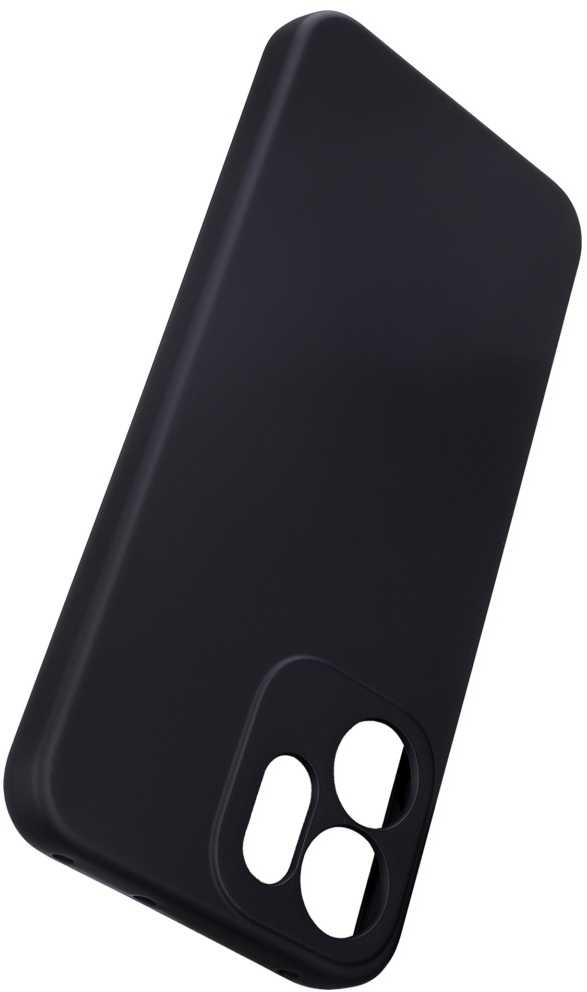 Dėklas Beline Silicone Oppo Reno 14F juodos spalvos