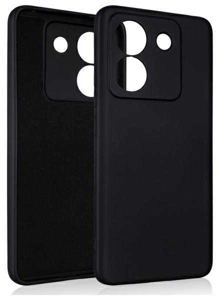 Dėklas Beline Silicone Poco M7 Pro juodos spalvos