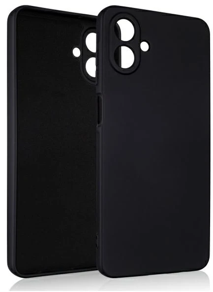 Dėklas Beline Silicone Samsung Galaxy A07 juodos spalvos