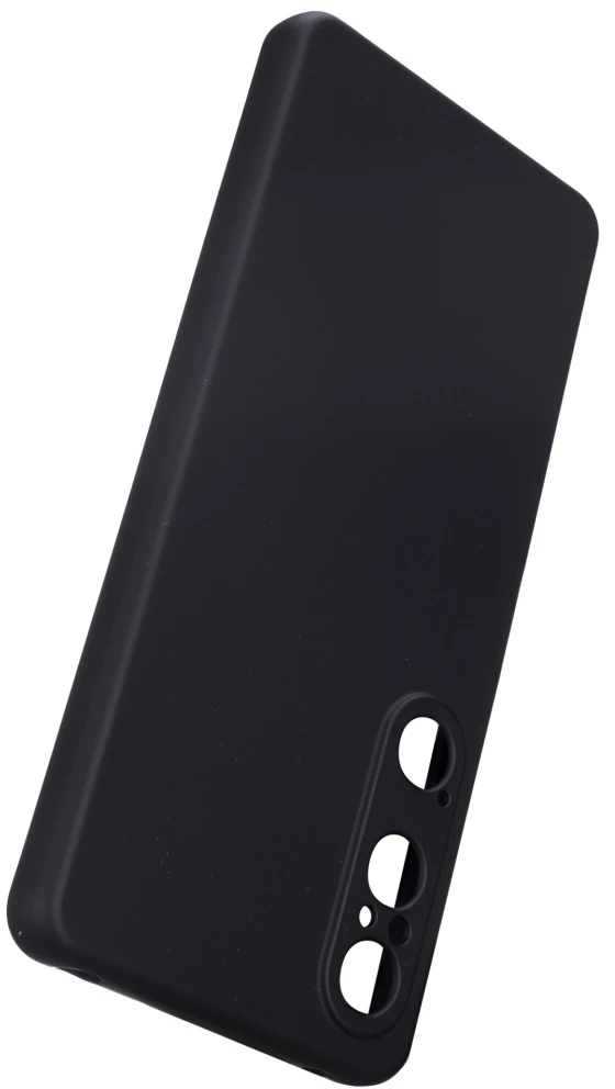 Dėklas Beline Silicone, skirtas Sony Xperia 1 VI, juodos spalvos