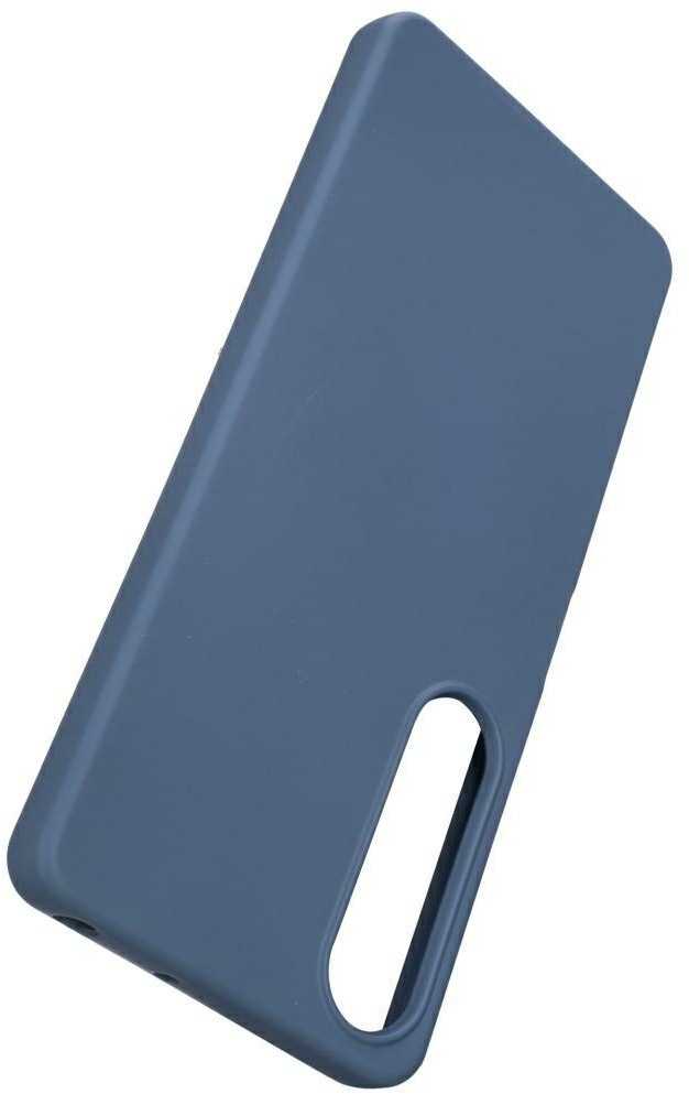 Dėklas Beline Silicone, skirtas Sony Xperia 1 VII, mėlynos spalvos