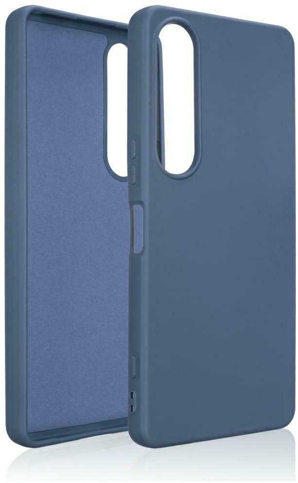 Dėklas Beline Silicone, skirtas Sony Xperia 1 VII, mėlynos spalvos