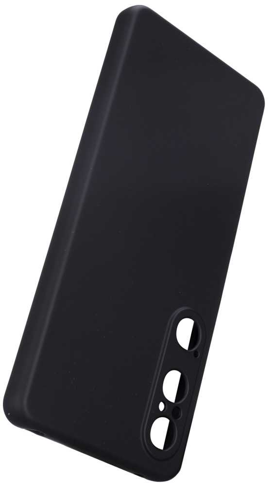 Dėklas Beline Silicone, skirtas Sony Xperia 1 VI, juodos spalvos