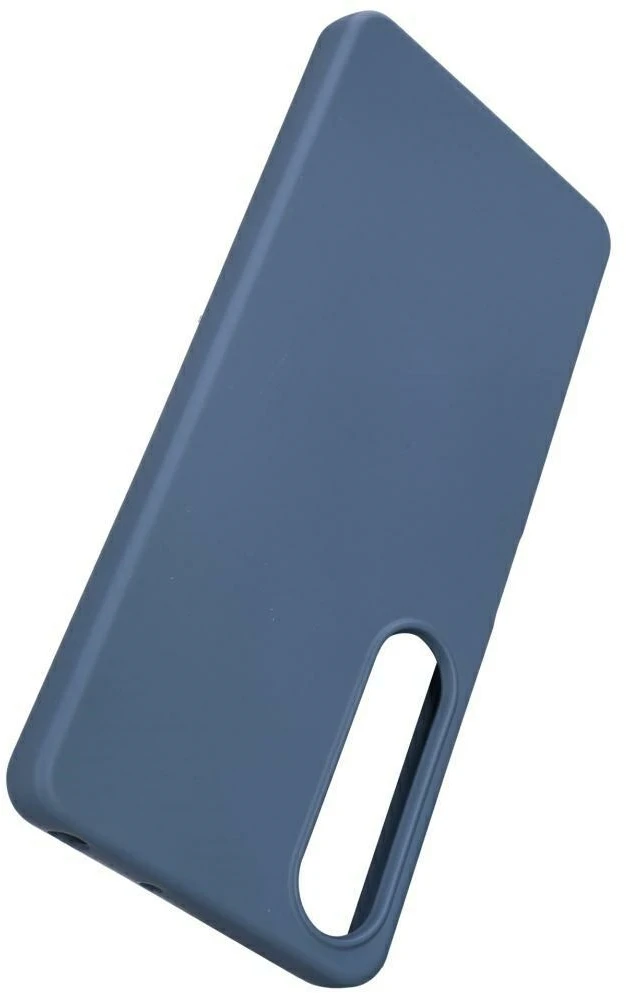 Dėklas Beline Silicone, skirtas Sony Xperia 1 VII, mėlynos spalvos