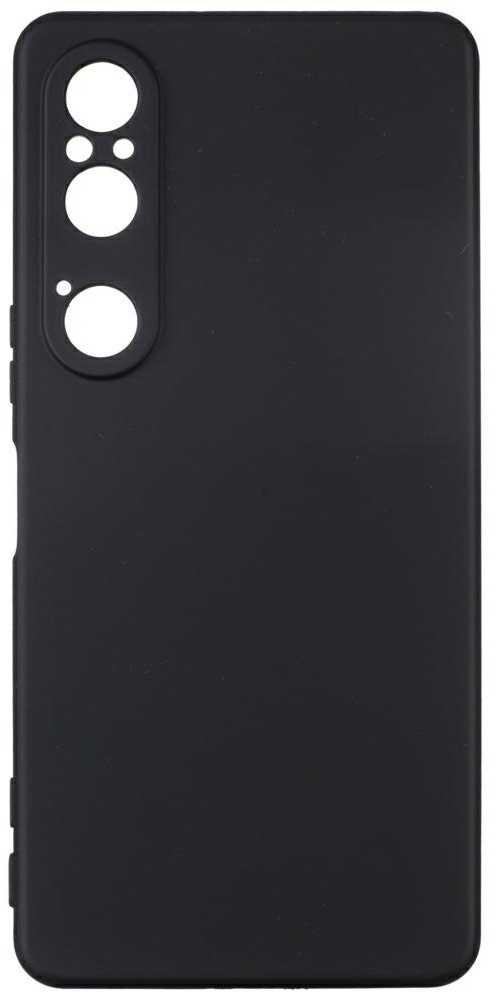 Dėklas Beline Silicone, skirtas Sony Xperia 1 VI, juodos spalvos