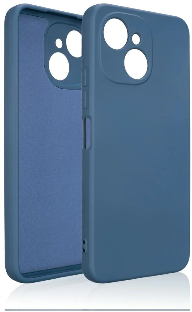 Dėklas Beline Silicone Tecno Spark 40C mėlynas