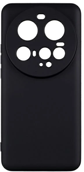 Dėklas Beline Silicone Xiaomi 15 Ultra juodos spalvos