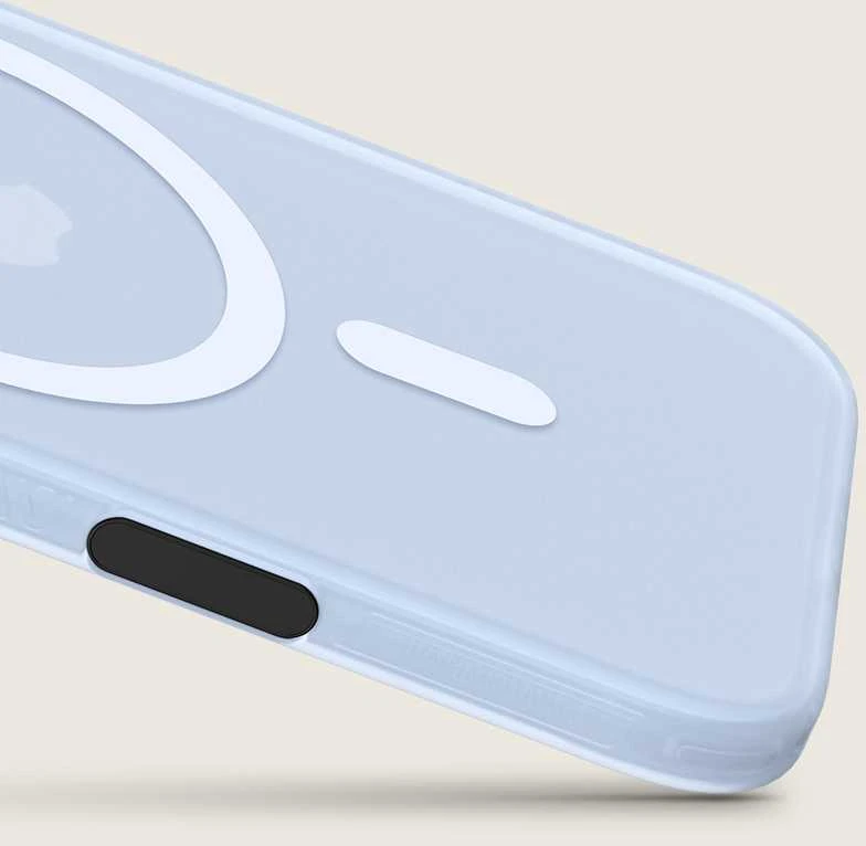 Dėklas Benks Magnetic Lucid Armor Case (C068) skirtas Apple iPhone 17 Air mėlynos spalvos (Camera Control Button)