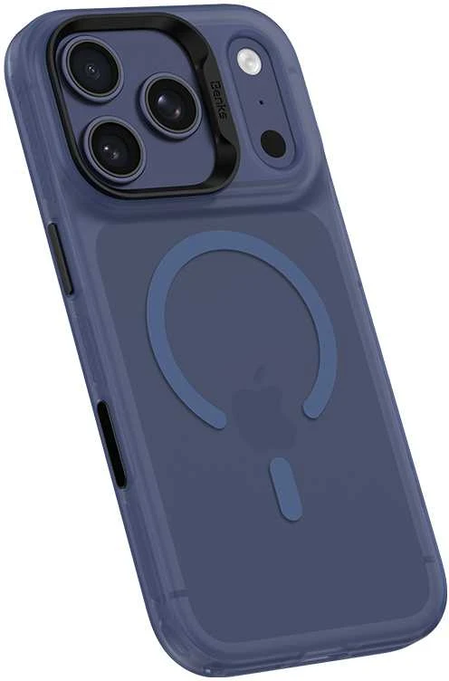 Dėklas Benks Magnetic Lucid Armor Case (C070) skirtas iPhone 17 Pro Max mėlynos spalvos (Camera Control Button)