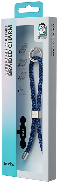 Benks short strap GS02 ArmorGrid (C.Q.GS.00.BK.0002) skirtas telefonui juodos spalvos