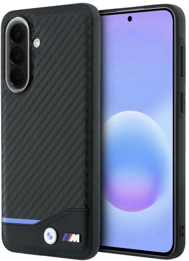 Dėklas BMW M Carbon Samsung Galaxy A37 5G juodos spalvos