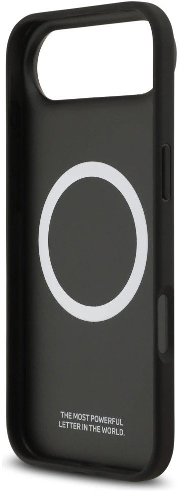 Dėklas BMW M Kevlar Lines & Logo MagSafe Apple iPhone Air juodos spalvos
