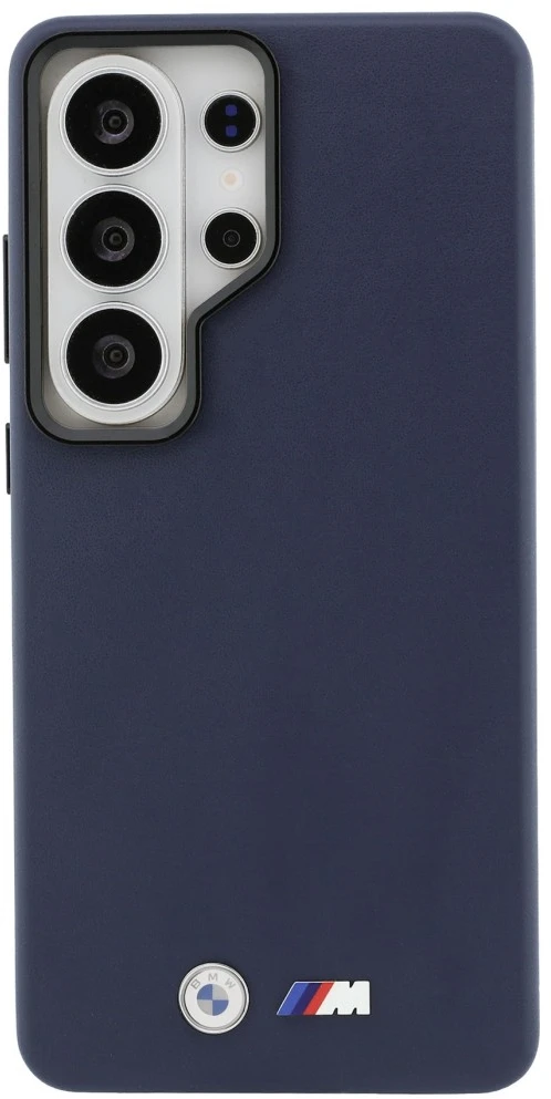Dėklas BMW M Metal Logo MagSafe Samsung Galaxy S26 Ultra navy mėlynas