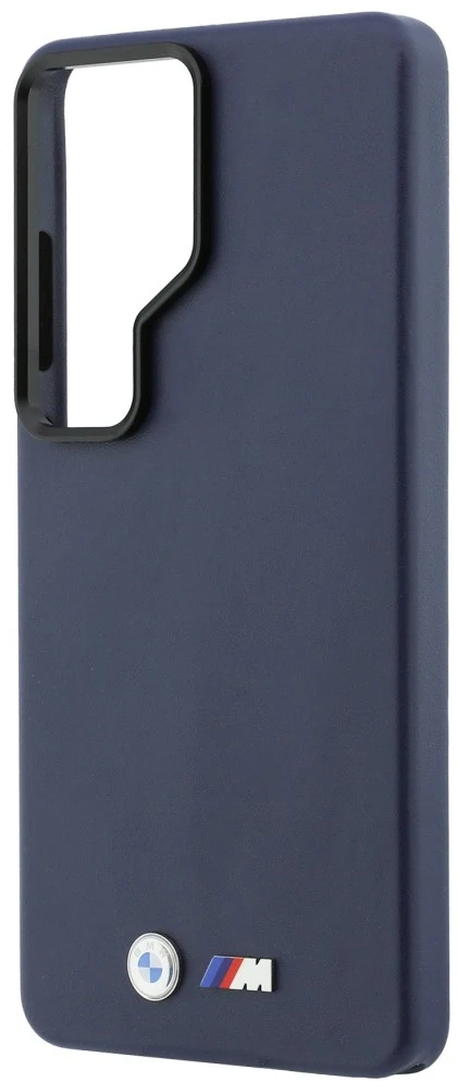Dėklas BMW M Metal Logo MagSafe Samsung Galaxy S26 Ultra navy mėlynas