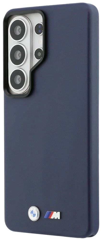 Dėklas BMW M Metal Logo MagSafe Samsung Galaxy S26 Ultra navy mėlynas