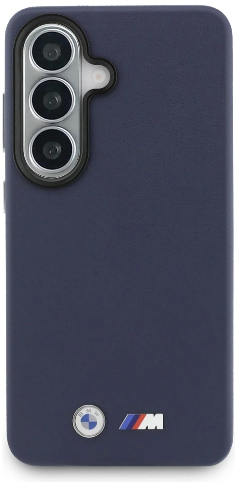 Dėklas BMW M Metal Logo MagSafe Samsung Galaxy S26 navy